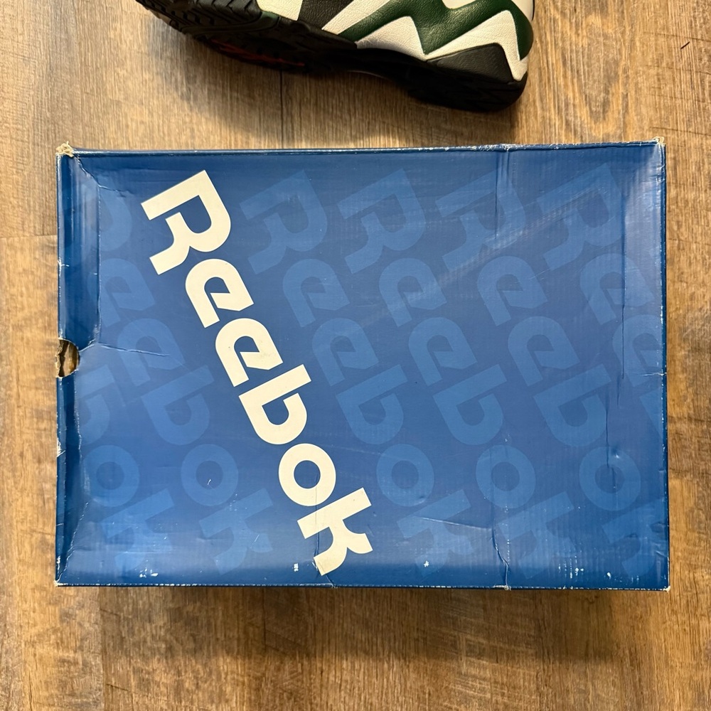 Reebok Kamikaze 2 II Reserve Collection Seattle Sonics SuperSonics White Green - Picture 12 of 12